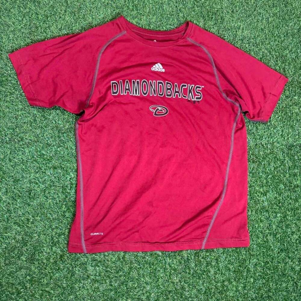 Adidas diamondbacks polyester t shirt in